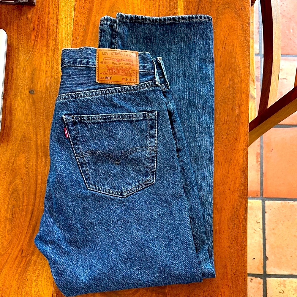 Levi's Men's Classic Indigo Straight Jeans